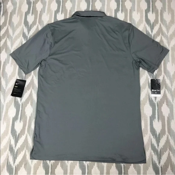 Nike NBA Sacramento Kings Mens Short Sleeve Shirt Polo Gray Size MT AV1791-002